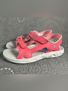 Columbia Girls Pink Techsun Vent Strap Sandals NWT Size Big Girls 4